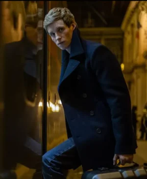 The Day of the Jackal Eddie Redmayne Blue Coat