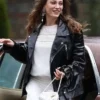 The Family Devin Akin Black Leather Jacket