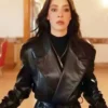 The Family Serap Vural Leather Trench Coat For Sale