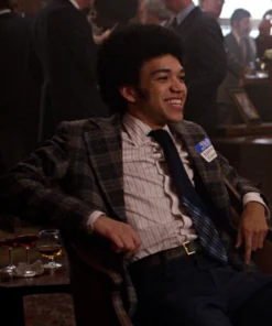 The Get Down Justice Smith Plaid Coat