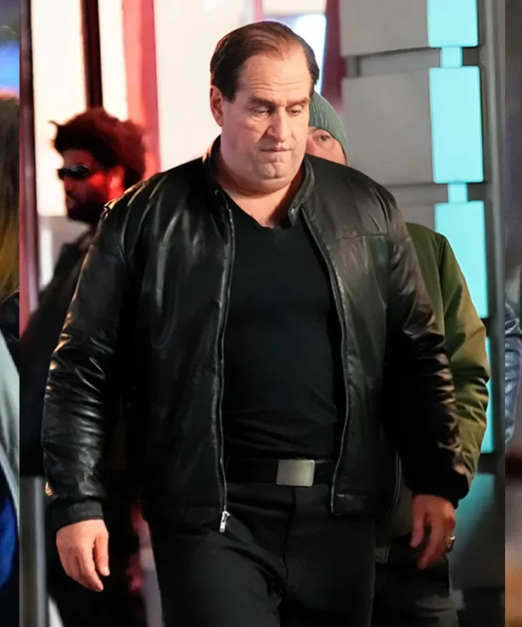 The Penguin Oz Cobb Leather Jacket