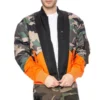 The Penguin Rhenzy Feliz Camo Jacket