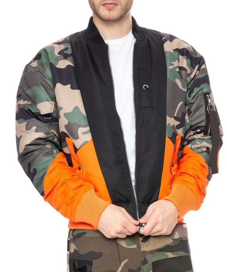 The Penguin Rhenzy Feliz Camo Jacket