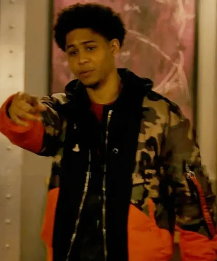 The Penguin Rhenzy Feliz Camo Jacket For Sale