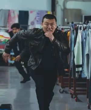 The Roundup Punishment Kim Min-jae Brown Jacket