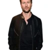Twisters Glen Powell Black Leather Jacket