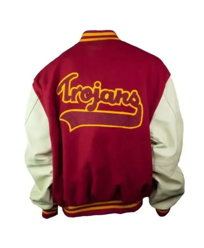 USC Letterman Jacket Back