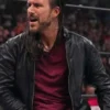 WWE Adam Cole Black Leather Jacket