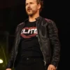WWE Adam Cole Black Leather Jacket For Sale
