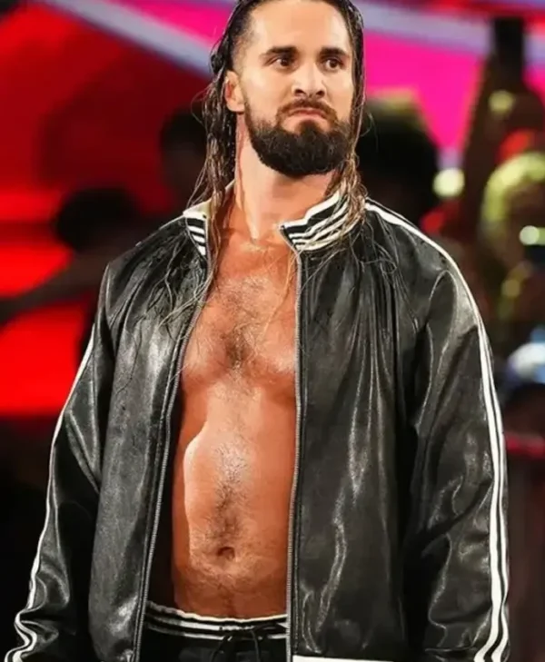 WWE Raw Seth Rollins Leather Jacket