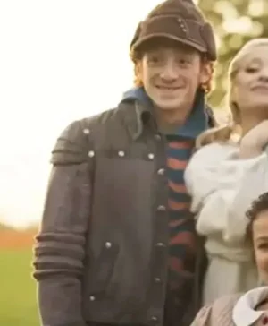 Wicked Ethan Slater Leather Jacket