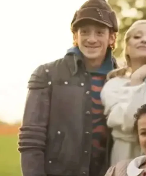 Wicked Ethan Slater Leather Jacket