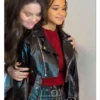 Wizards Beyond Waverly Place Billie Biker Jacket Side