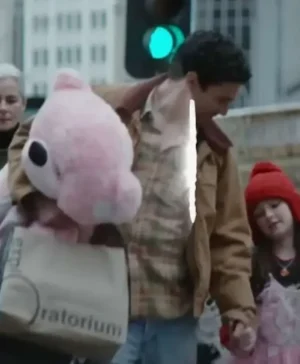 Wolf Man 2025 Christopher Abbott Brown Jacket