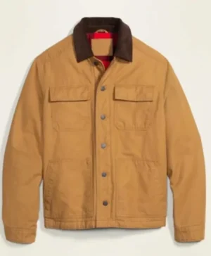 12 Dates Of Christmas Mark-Paul Gosselaar Brown Jacket