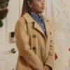 Adi Benson A Christmas Miracle Brown Wool Trench Coat