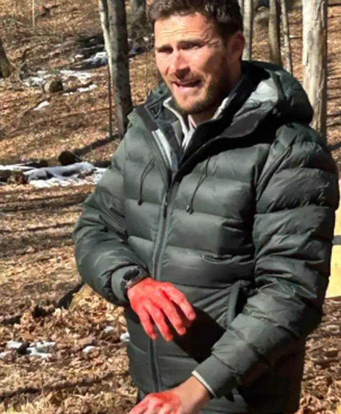 Alarum Scott Eastwood Puffer Hooded Jacket