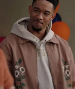 All American Homecoming S03 Damon Sims Brown Jacket