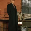 American Psycho Christian Bale Black Trench Coat