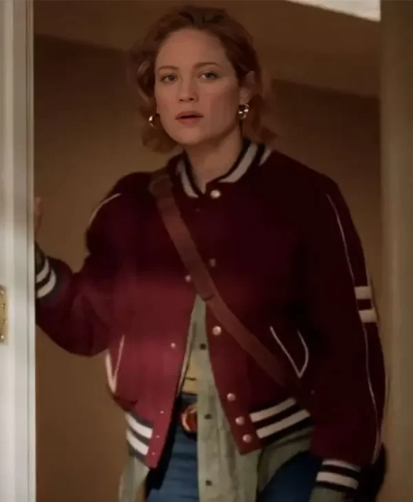 Angie Polaski Will Trent Wool Bomber Jacket