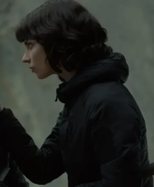 Anya Taylor-Joy The Gorge Black Jacket For Sale