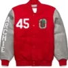 Archie Griffin Goat Red Varsity Jacket