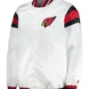 Arizona Cardinals Walter Color Block Satin Varsity Jacket