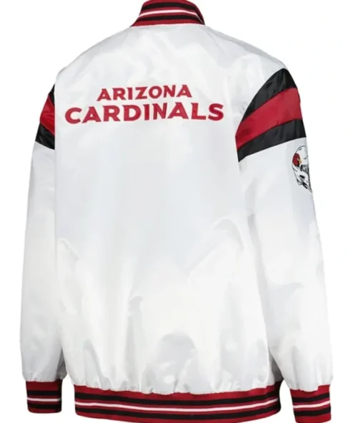 Arizona Cardinals Walter Color Block Varsity Satin Jacket