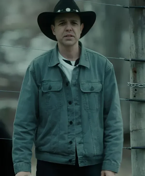 Armando Gutierrez Christmas Cowboy Blue Denim Jacket
