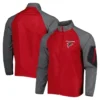 Atlanta Falcons Duke Red and Grey Track Jacket