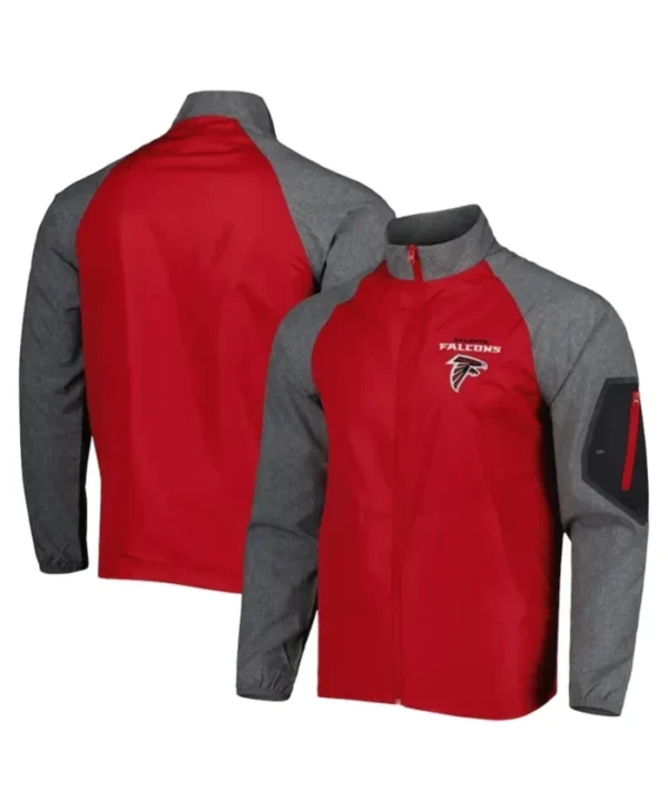 Atlanta Falcons Duke Red and Grey Track Jacket