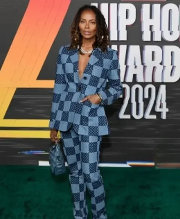 BET Hip Hop Awards 2024 Eva Marcille Print Suit