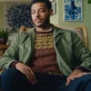 Bad Sisters Matthew Claffin Green Cotton Jacket