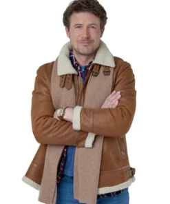 Believe in Christmas 2024 John Reardon Shearling Jacket