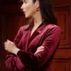 Bold and the Beautiful Ashleigh Brewer Velvet Blazer