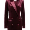Bold and the Beautiful Ashleigh Brewer Velvet Blazer For Sale