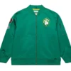 Boston Celtics Vintage Logo Green Lightweight Satin Jacket