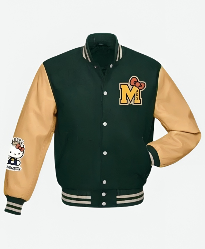 Bruno Mars Hello Kitty Varsity Jacket