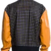 Buy Access Hollywood Mart J. Blige Checkered Varsity Jacket For Men And Women