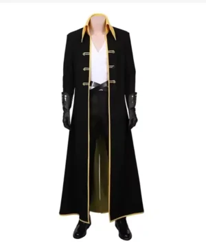 Buy Castlevania Nocturne Alucard Costume Black Coat