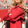 Buy Chiefs vs Panthers Game Brittany Mahomes Red Jacket For Men And Women