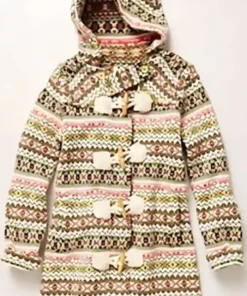 Buy Gilmore Girls Season 07 Melissa McCarthy Fair Isle Hooded Coat For Unisex