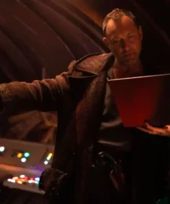 Buy Now TV-Series 2024 Star Wars Skeleton Crew Jude Law Trench Coat