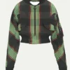 Buy The Sex Lives of College Girls Season 03 Renee Rapp Green Plaid Jacket For Unisex