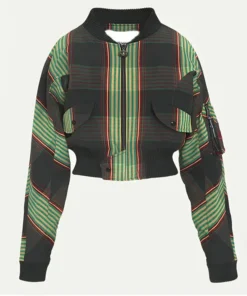 Buy The Sex Lives of College Girls Season 03 Renee Rapp Green Plaid Jacket For Unisex