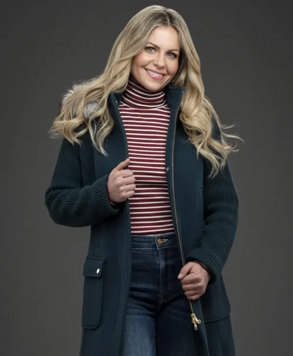 Candace Bure A Christmas Less Traveled 2024 Parka Coat