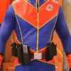 Captain Man Henry Danger Red And Blue Costume Jacket