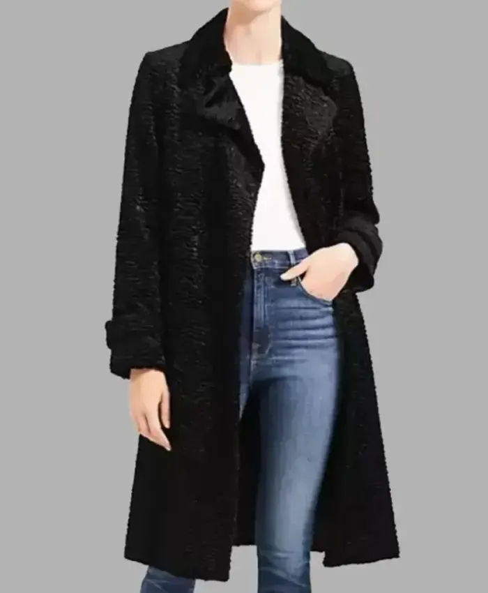 Cassandra Lee Murder in a Small Town Textured Coat front