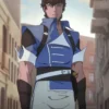 Castlevania Nocturne Richter Belmont Blue Costume Coat