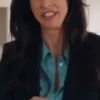 Catherine Reitman Workin’ Moms S05 Black Blazer